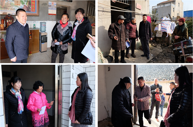 心系百姓 情暖人心——商务区集团开展春节走访慰问贫困户活动