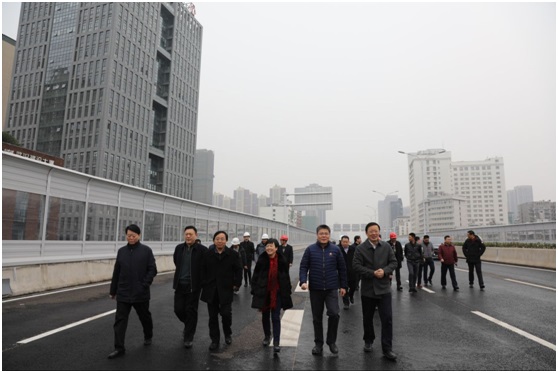 喜迎元旦,汉江大道常青高架二环线至武汉中央商务区淮海路段通车