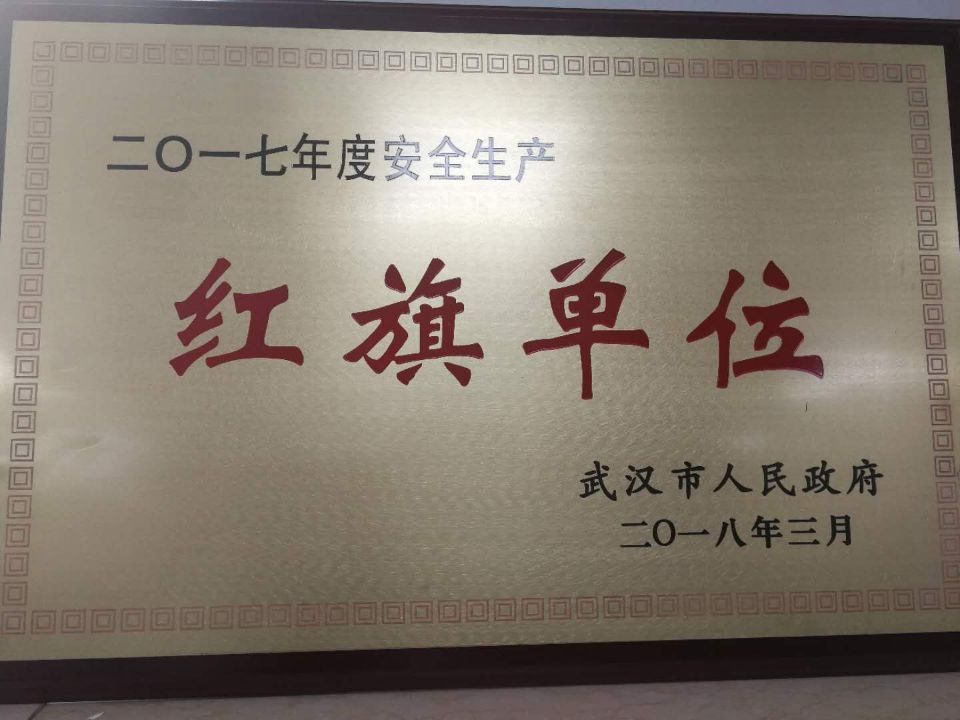 商务区集团荣获武汉市安全生产红旗单位称号
