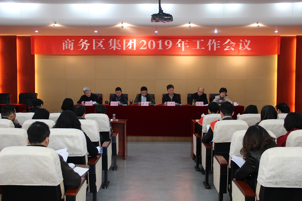 商务区集团召开2019年工作会议
