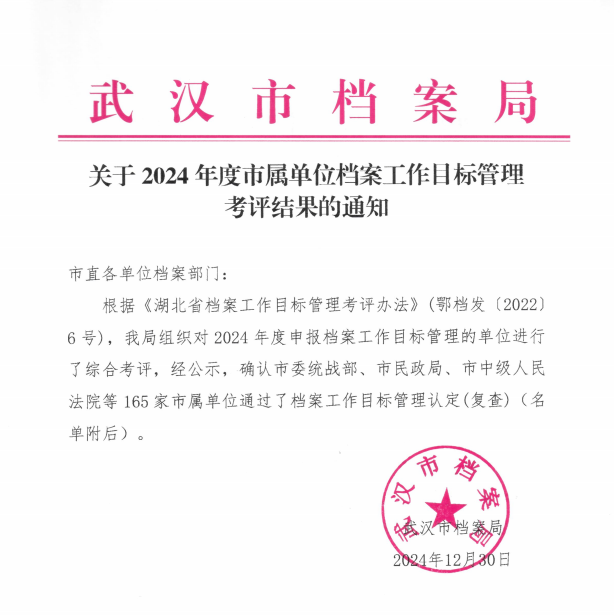 喜报|商务区集团顺利通过档案工作目标“省一级”认定